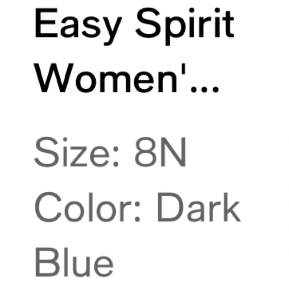 Easy Spirit Dark Blue Shoes Travelers  TRACIEE + Co Slide On 8 Narrow NEW IN BOX
